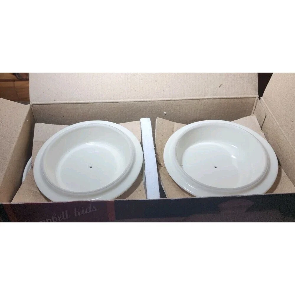 Vintage Campbell Soup Bowls w Lid Campbell’s Kitchen 1994 Campbell’s Soup Kids